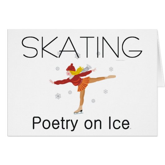 TOP Skating Poetry Cards (Front Horizontal)