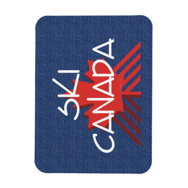 TOP Ski Canada Magnet (Vertical)