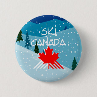 TOP Ski Canada Pinback Button