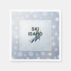 TOP Ski Idaho Napkins