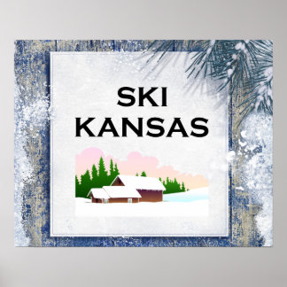TOP Ski Kansas Poster