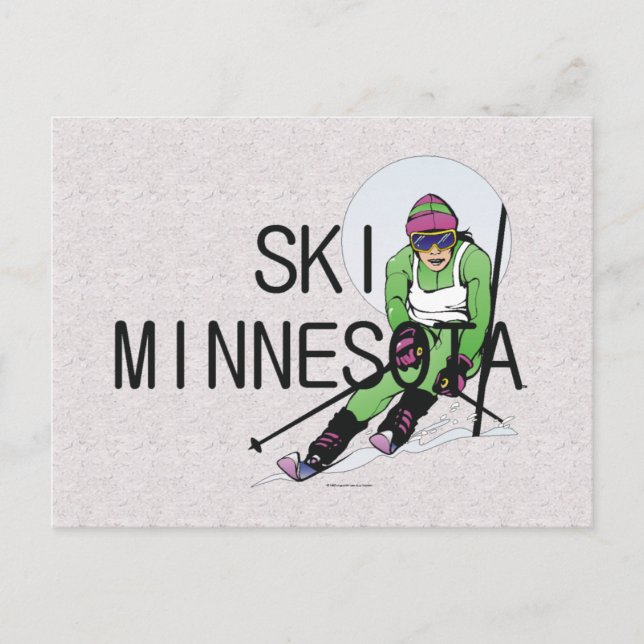 TOP Ski Minnesota Postcard (Front)