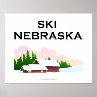 TOP Ski Nebraska Poster
