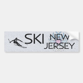 TOP Ski New Jersey Bumper Sticker