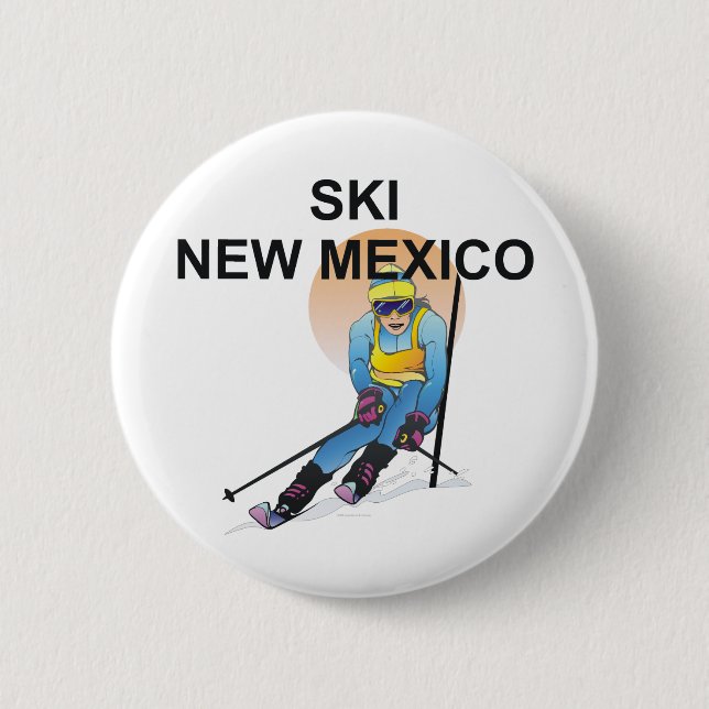 TOP Ski New Mexico Button (Front)