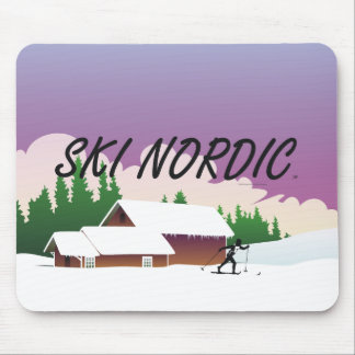 TOP Ski Nordic Mouse Pad