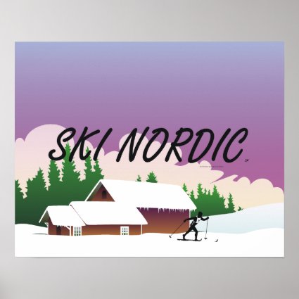 TOP Ski Nordic Poster