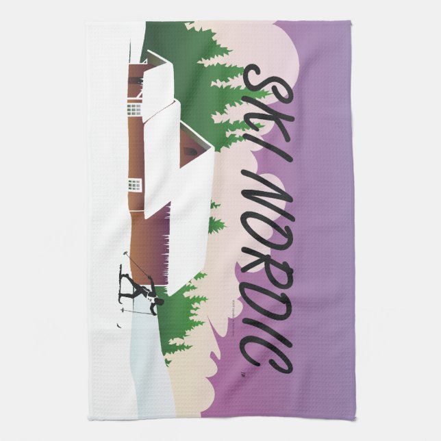 TOP Ski Nordic Towel (Vertical)