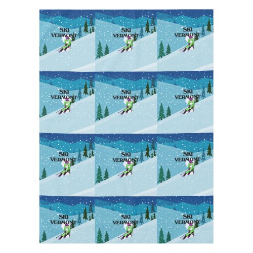 TOP Ski Vermont Tablecloth