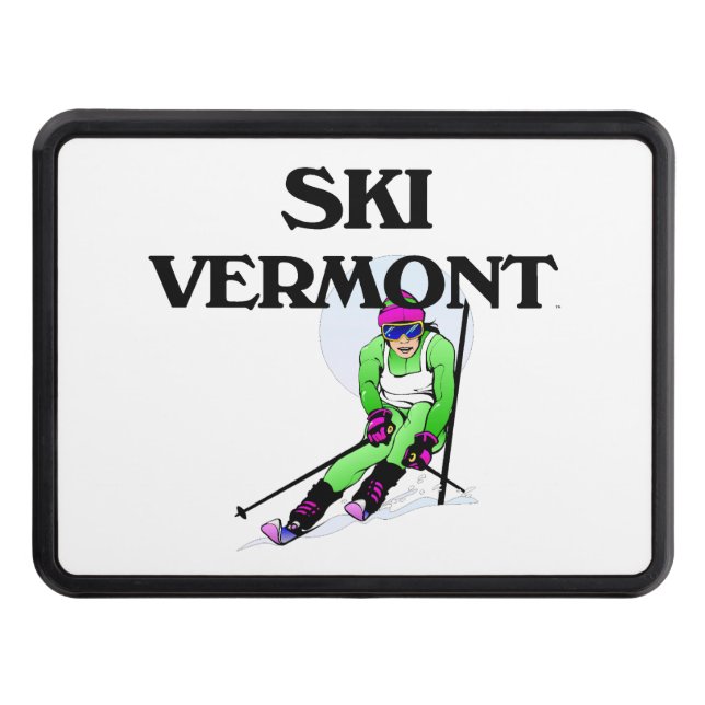 TOP Ski Vermont Tow Hitch Cover (Front)