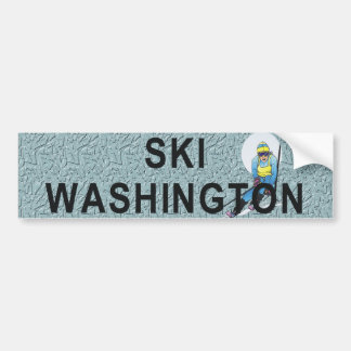 TOP Ski Washington Bumper Sticker
