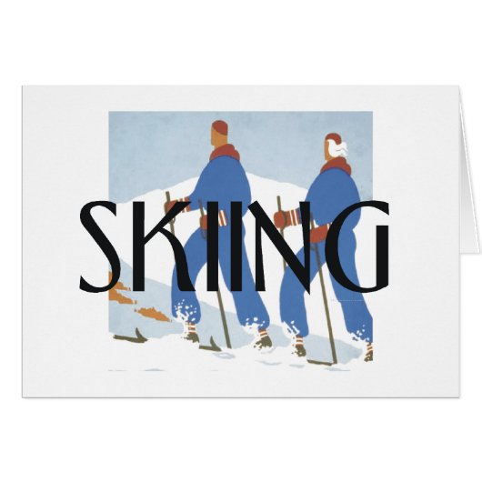 TOP Skiing Cards (Front Horizontal)