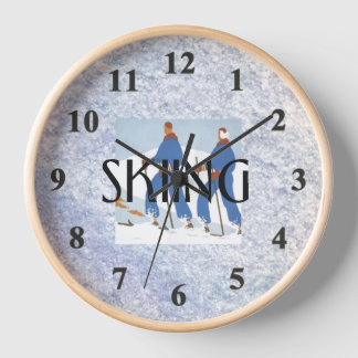 TOP Skiing Clock