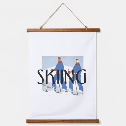 TOP Skiing Hanging Tapestry