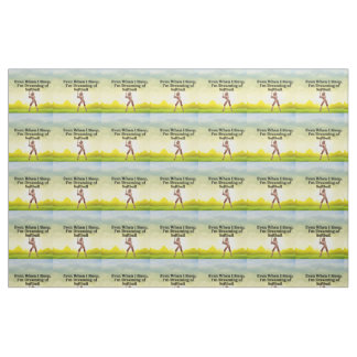 TOP Softball Dreams Fabric