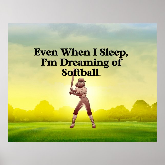 TOP Softball Dreams Poster (Front)
