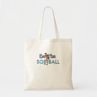 TOP Softball Slogan Tote Bag