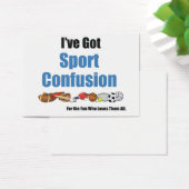 TOP Sport Confusion (Desk)