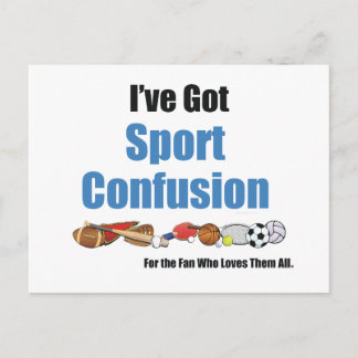 TOP Sport Confusion Postcard