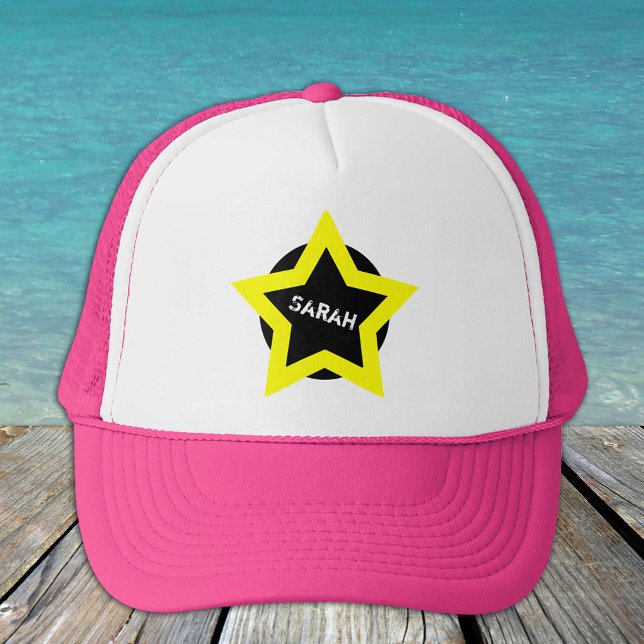 Top Star & Sarah (name) Fashion - Trucker Hat (Creator Uploaded)