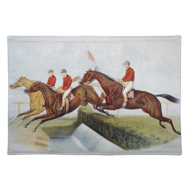 TOP Steeplechase Cloth Placemat (Front)
