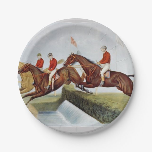 TOP Steeplechase Paper Plates (Front)