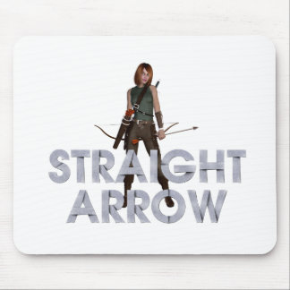 TOP Straight Arrow Mouse Pad