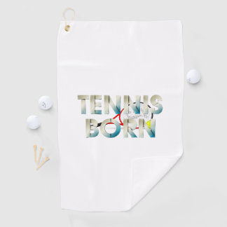 TOP Tennis Born Golf Towel