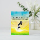 TOP Tennis Victory Slogan (Standing Front)