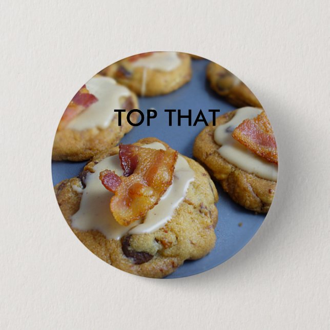 Top That Pinback Button (Front)