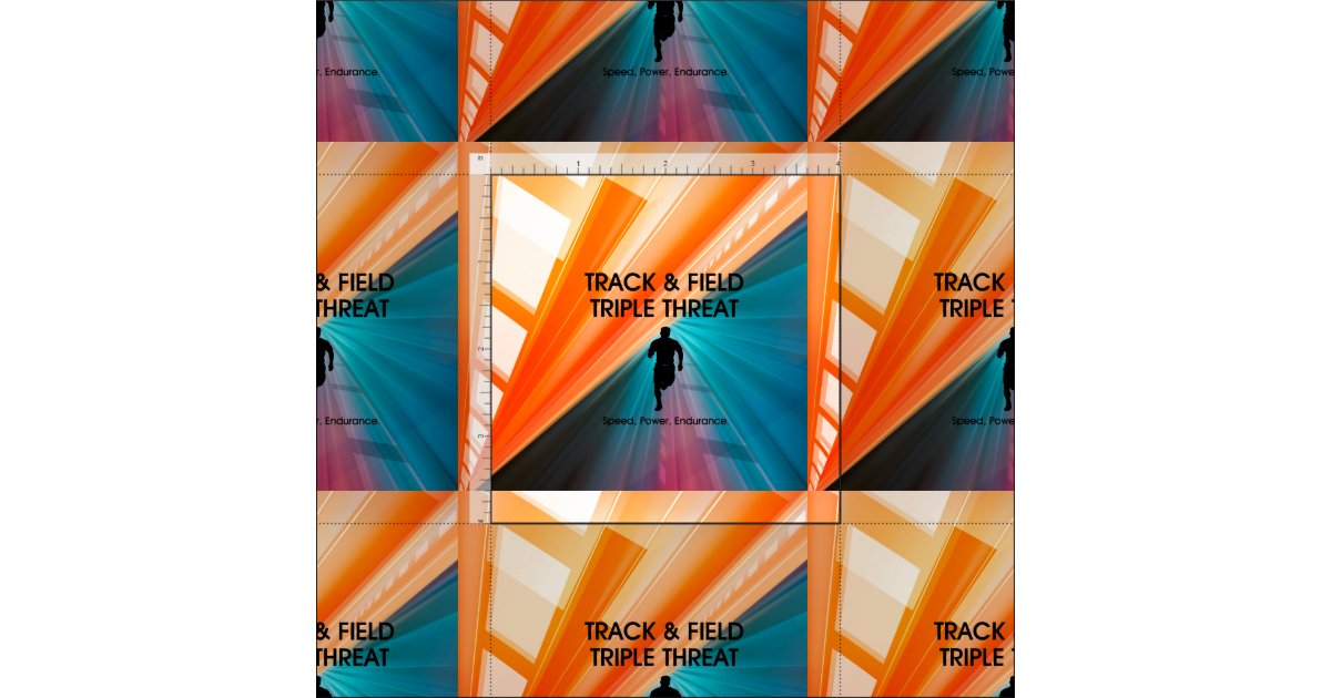 fabric tri race flat