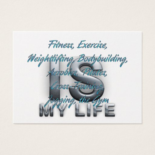 Customizable TOP Training Is My Life Business Card