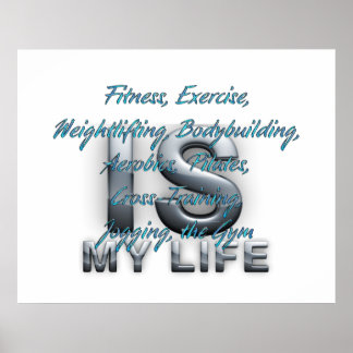 TOP Training Is My Life Poster