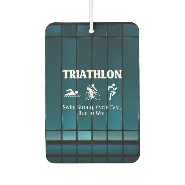 TOP Triathlon Air Freshener (Front)