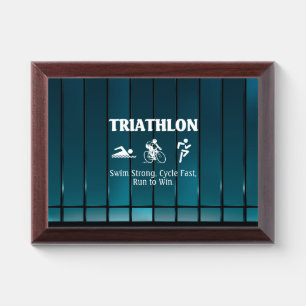 TOP Triathlon Award Plaque