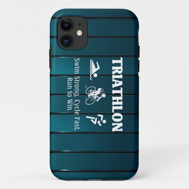 TOP Triathlon Case-Mate iPhone Case (Back)