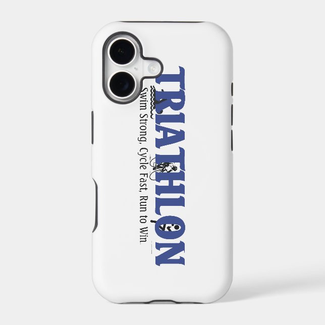 TOP Triathlon Iphone Case (Back)
