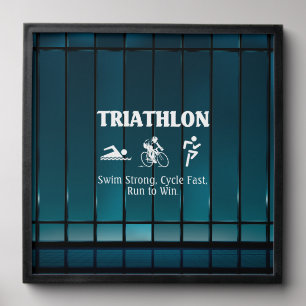 TOP Triathlon Peel And Stick Photo Tile
