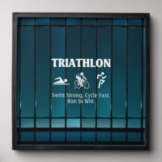 TOP Triathlon Peel And Stick Photo Tile