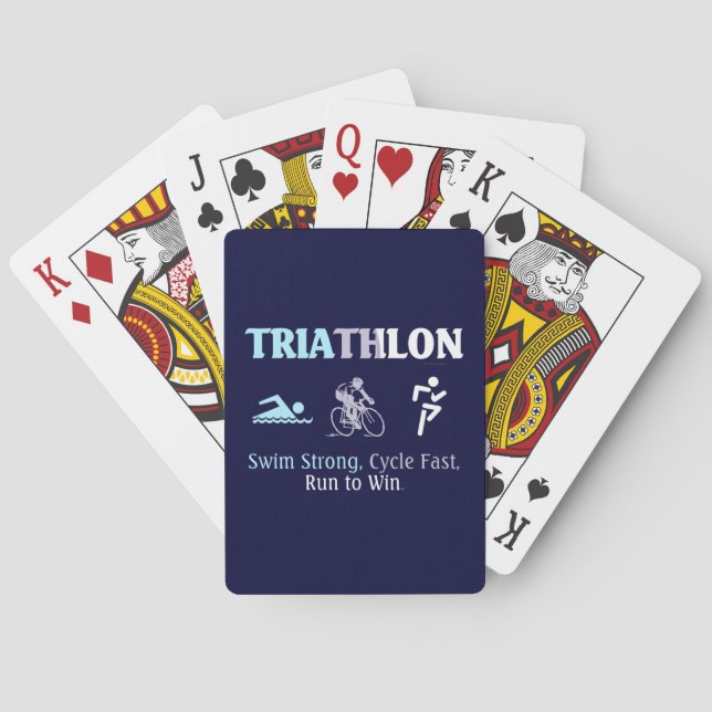 TOP Triathlon Poker Cards (Back)