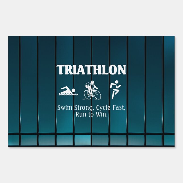 TOP Triathlon Sign (Front)