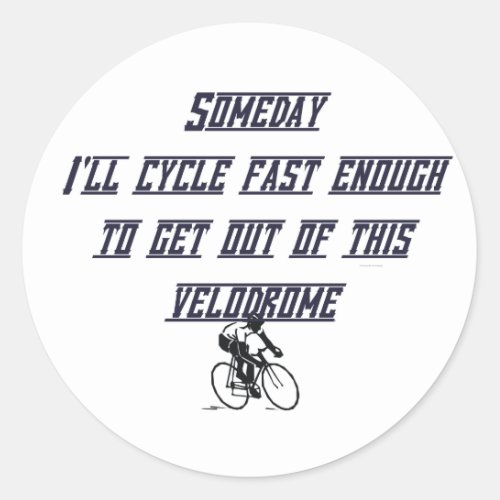 TOP Velodrome Classic Round Sticker