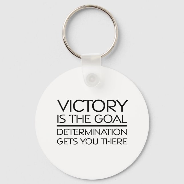 TOP Victory Slogan Keychain (Front)