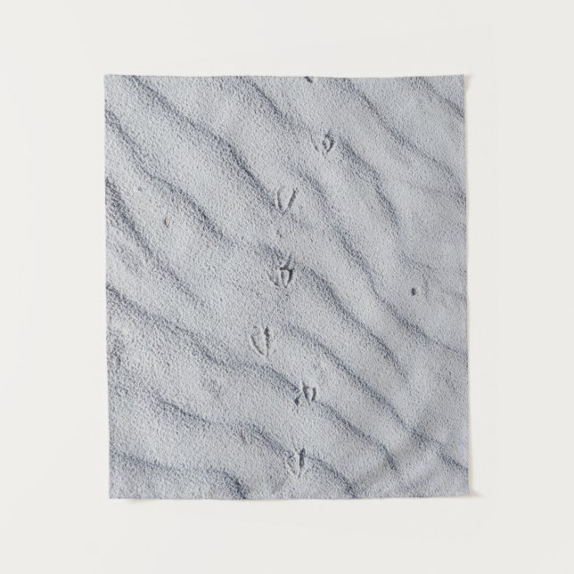 Top view of sand dunes tapestry (Front)