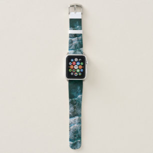Top view photo of body of water apple watch band