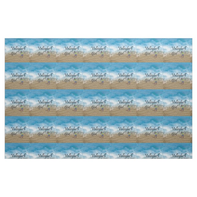 TOP Volleyball Girl Fabric (Fat Quarter)