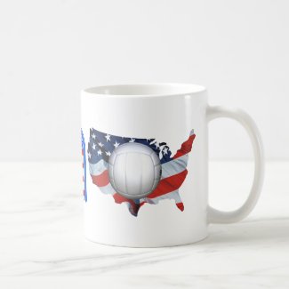 TOP Volleyball in the USA Coffee Mug