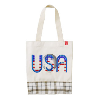 TOP Volleyball in the USA Zazzle HEART Tote Bag