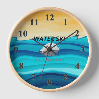 TOP Water Ski Clock