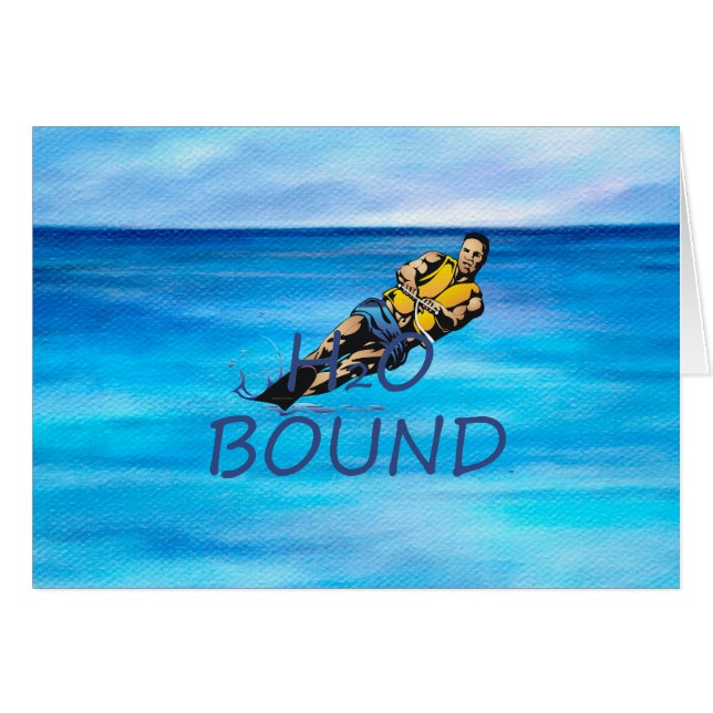 TOP Water Skiing Cards (Front Horizontal)